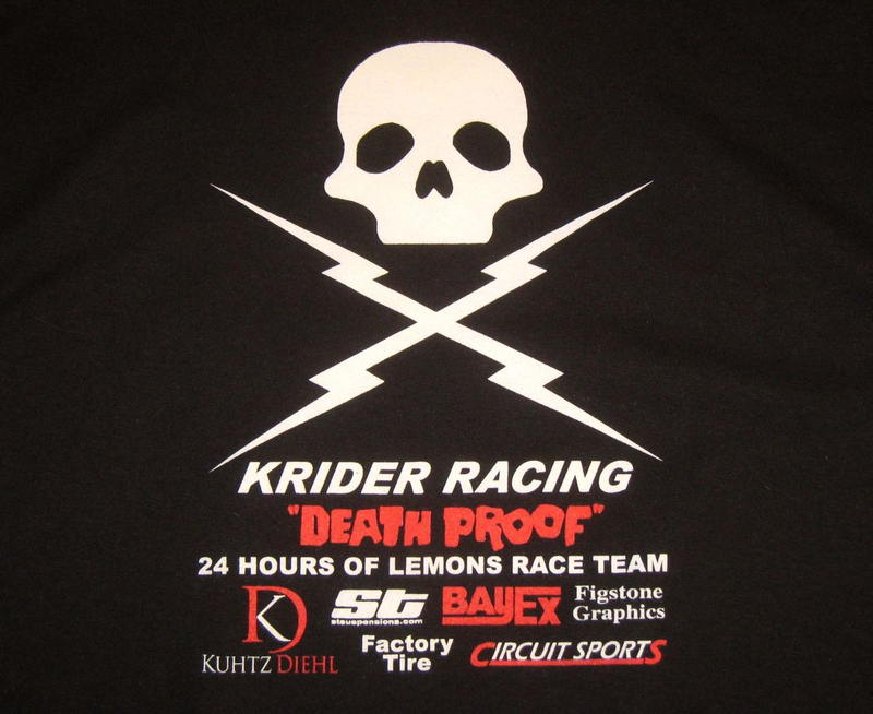 Illustration for article titled Frogmasters And Türbö Schnitzels: The Team Shirts Of The 24 Hours Of LeMons